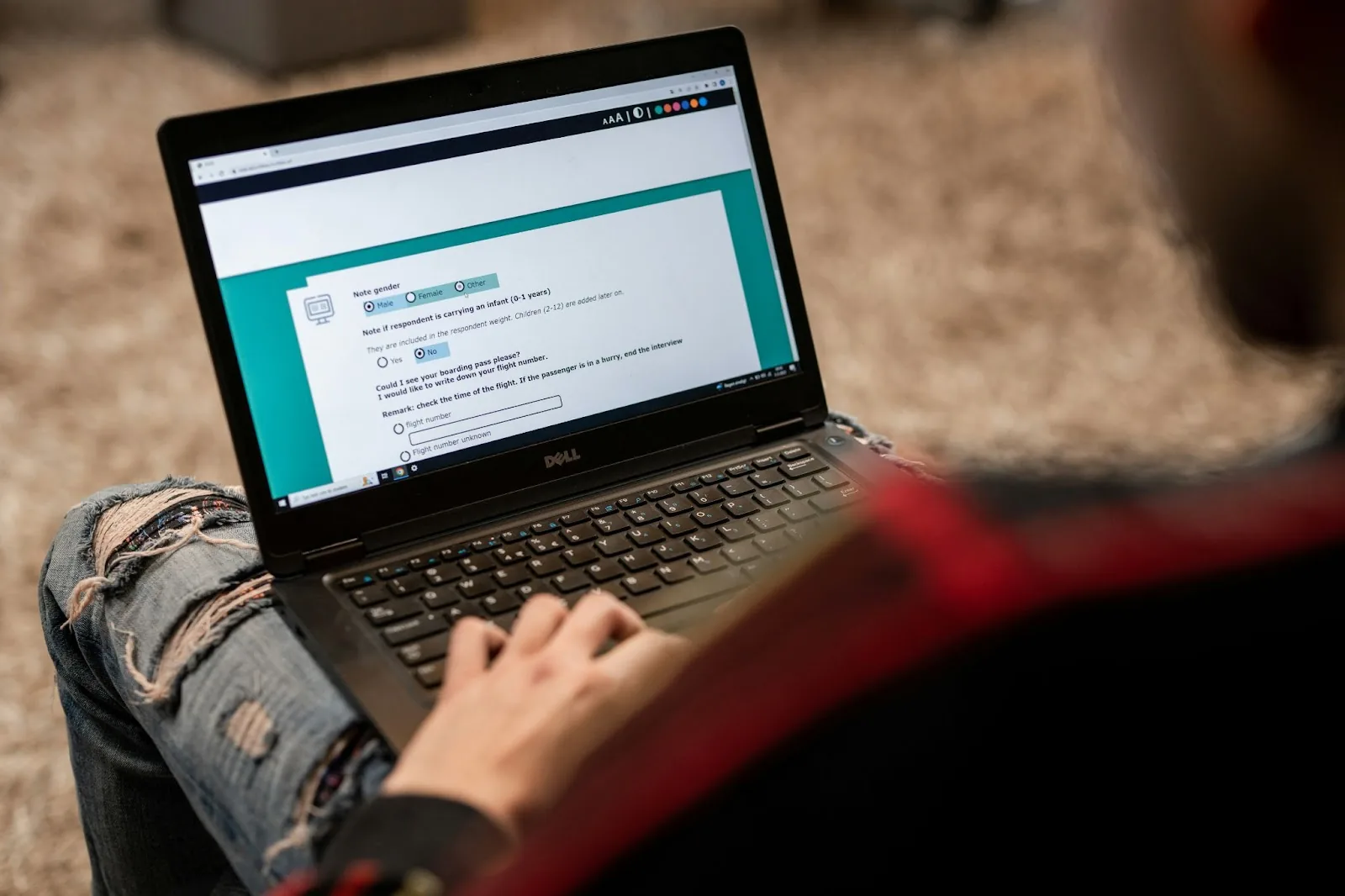 Ejemplo de encuesta online