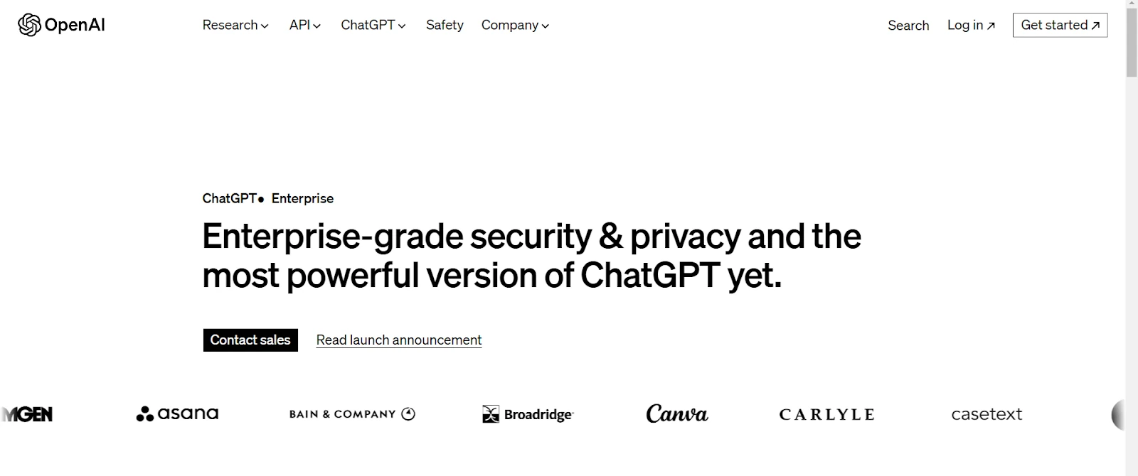 ChatGPT Enterprise
