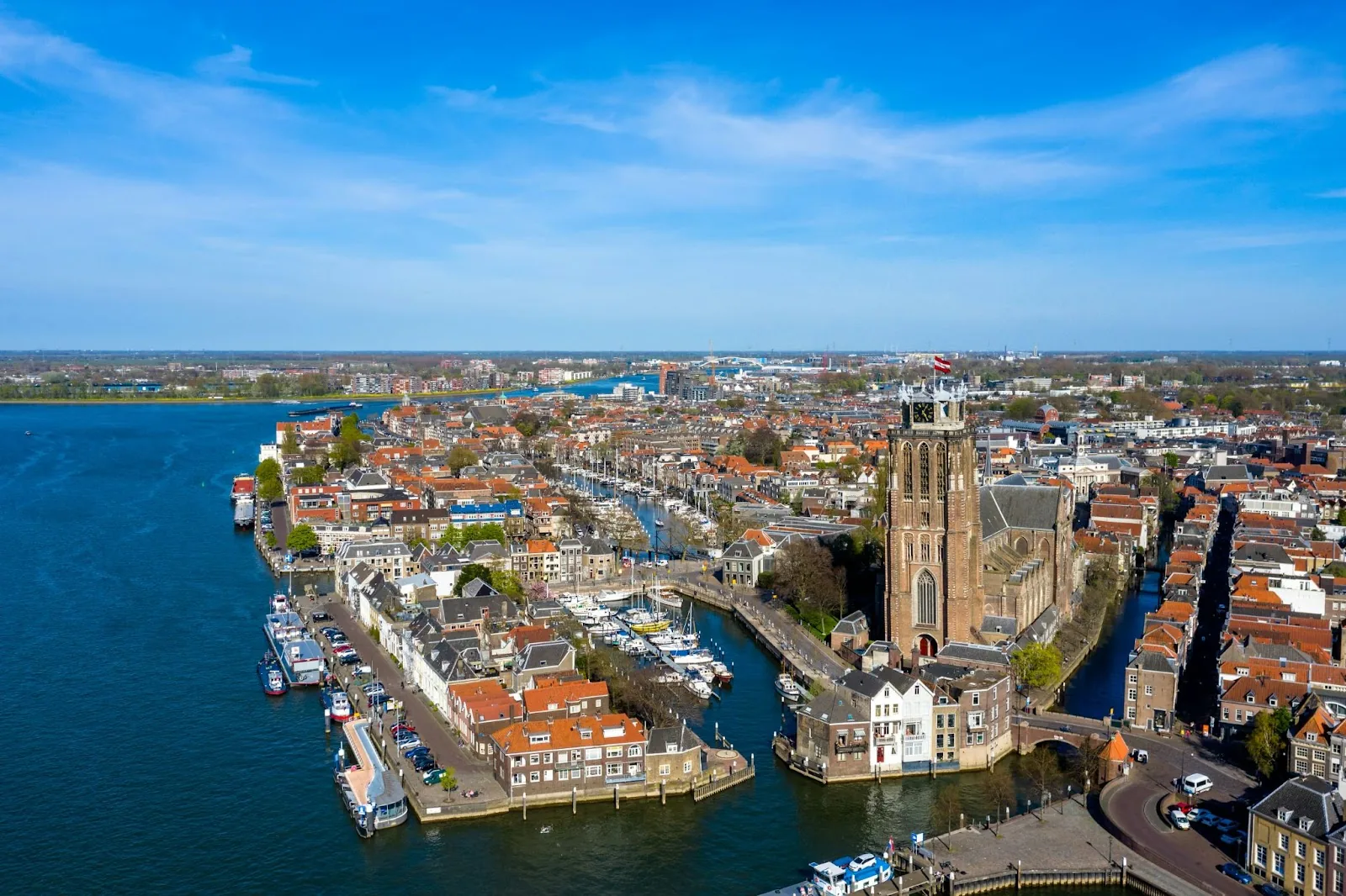 Dordrecht desde el aire