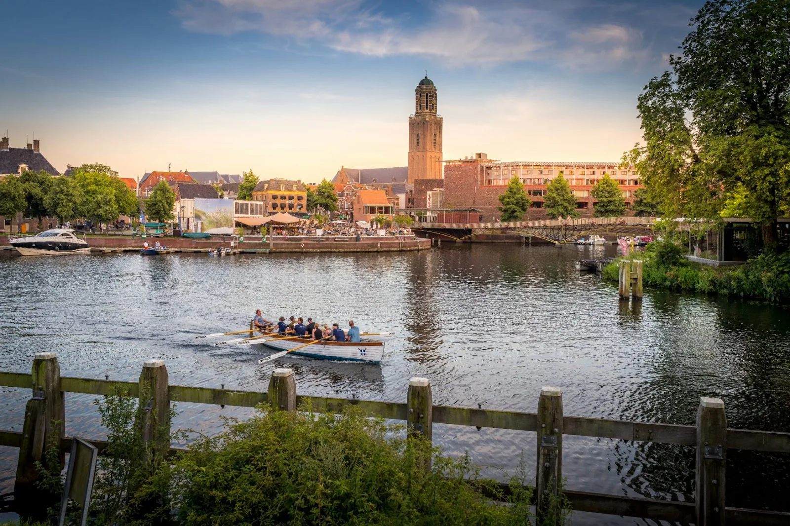 Uitzicht over Zwolle