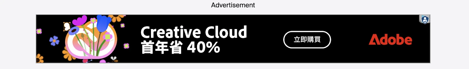 Voorbeeld van display-advertising