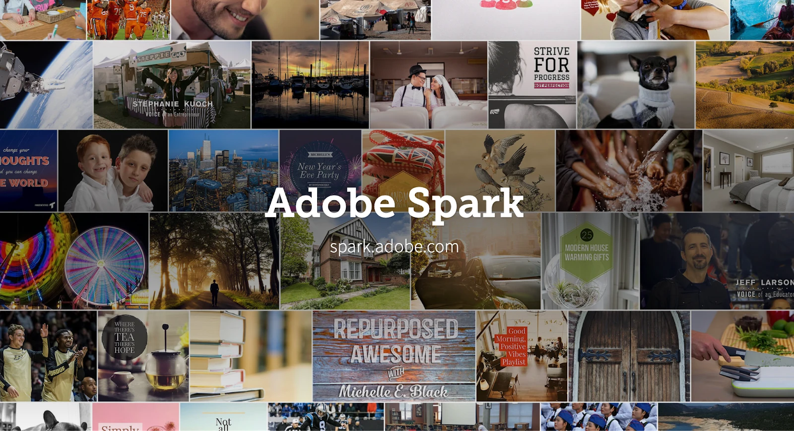 Adobe Spark tool for Carousel posts